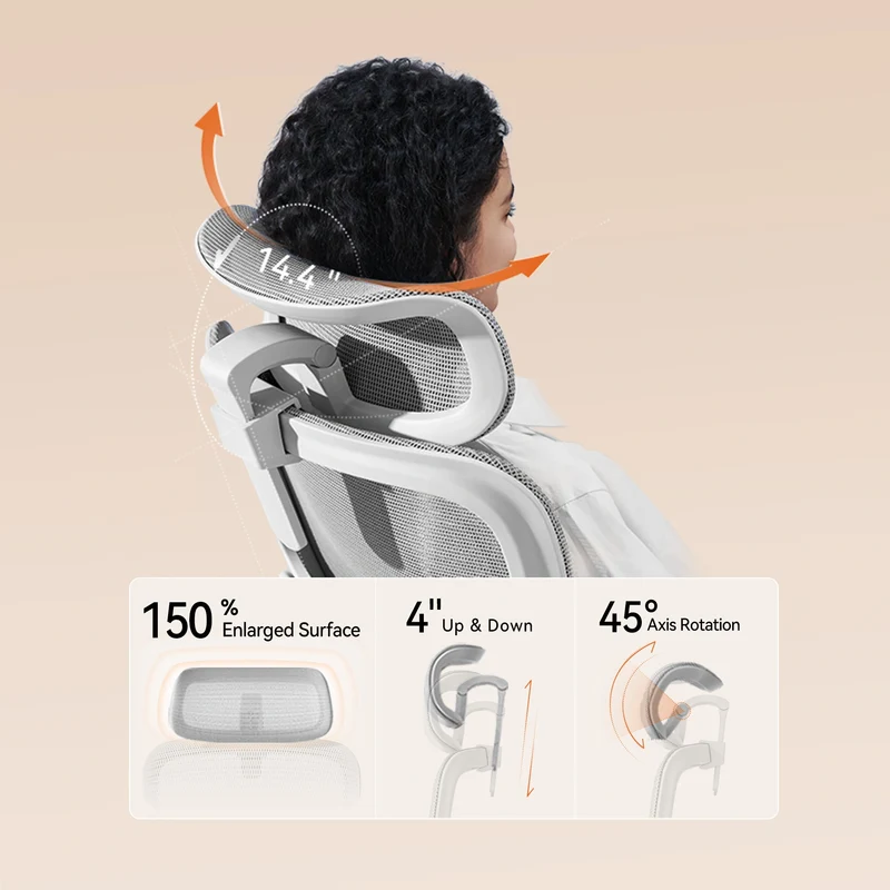 Sihoo B100 Ergonomischer Bürostuhl mit hochklappbaren Armlehnen