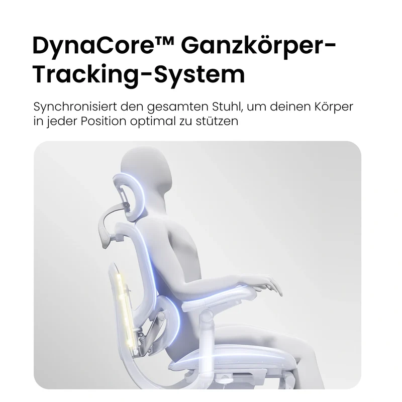 Doro C300 Pro V2 Ergonomischer Stuhl mit Ganzkörper-Anpassung