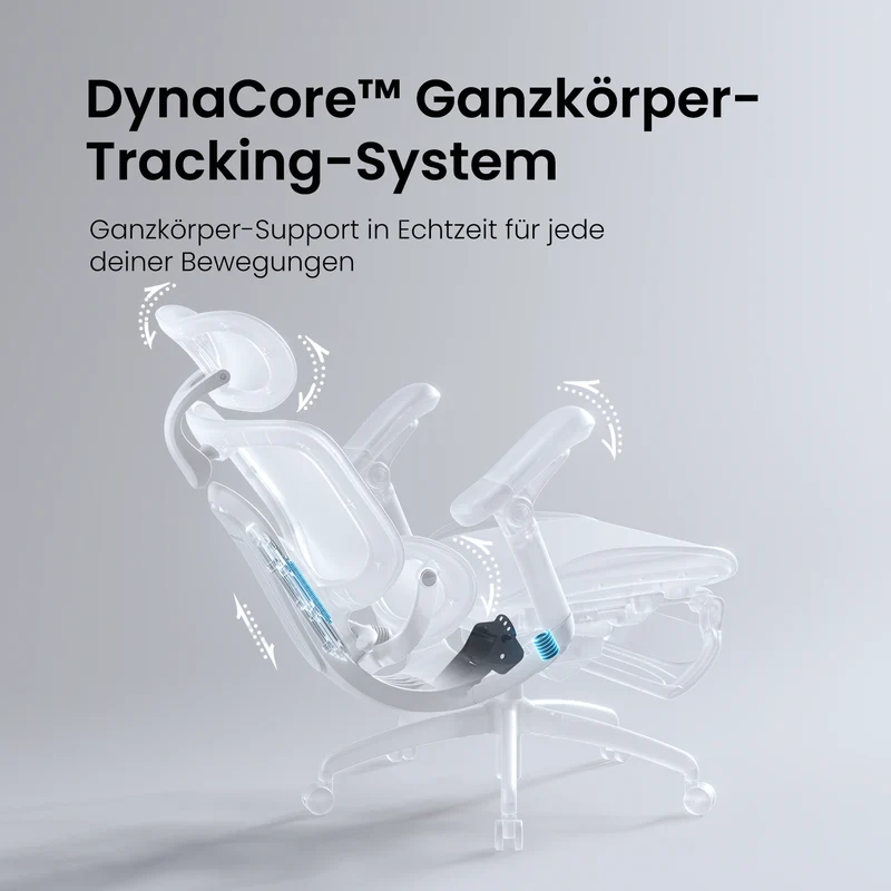 Doro C300 Pro V2 Ergonomischer Stuhl mit Ganzkörper-Anpassung
