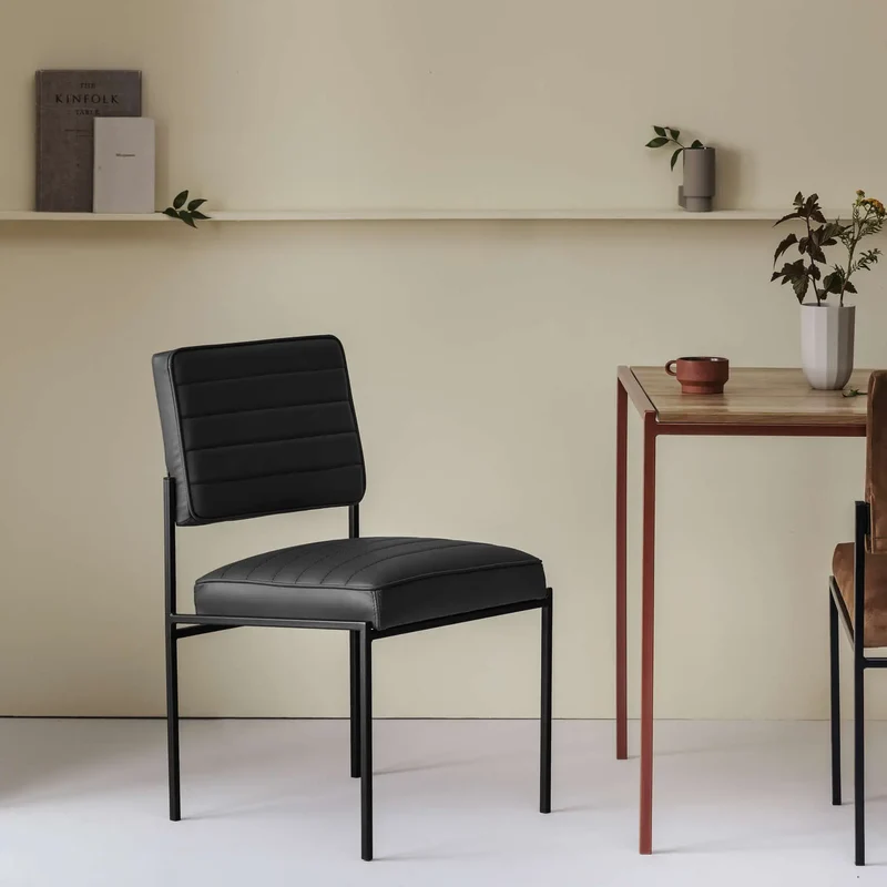 Cube Esstischstuhl - Leder Premium