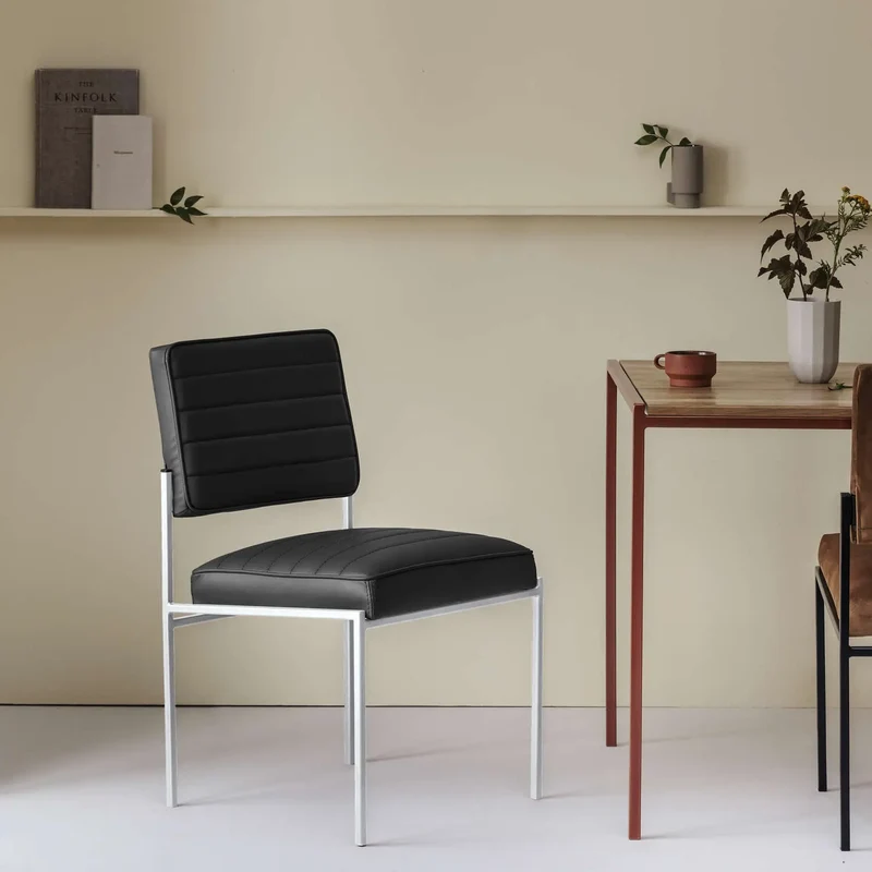Cube Esstischstuhl - Leder Premium