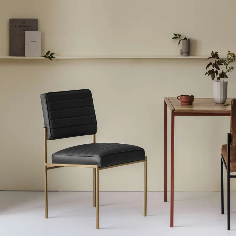 Cube Esstischstuhl - Leder Premium