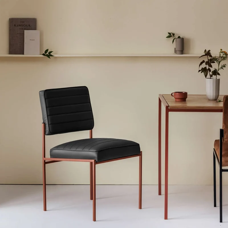 Cube Esstischstuhl - Leder Premium