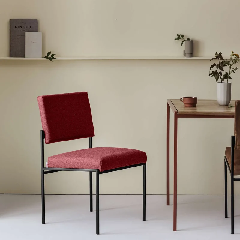 Cube Esstischstuhl - Wool Line