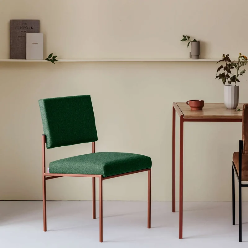 Cube Esstischstuhl - Wool Line