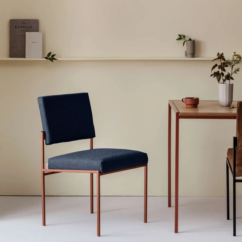 Cube Esstischstuhl - Wool Line
