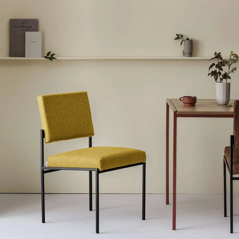 Cube Esstischstuhl - Wool Line