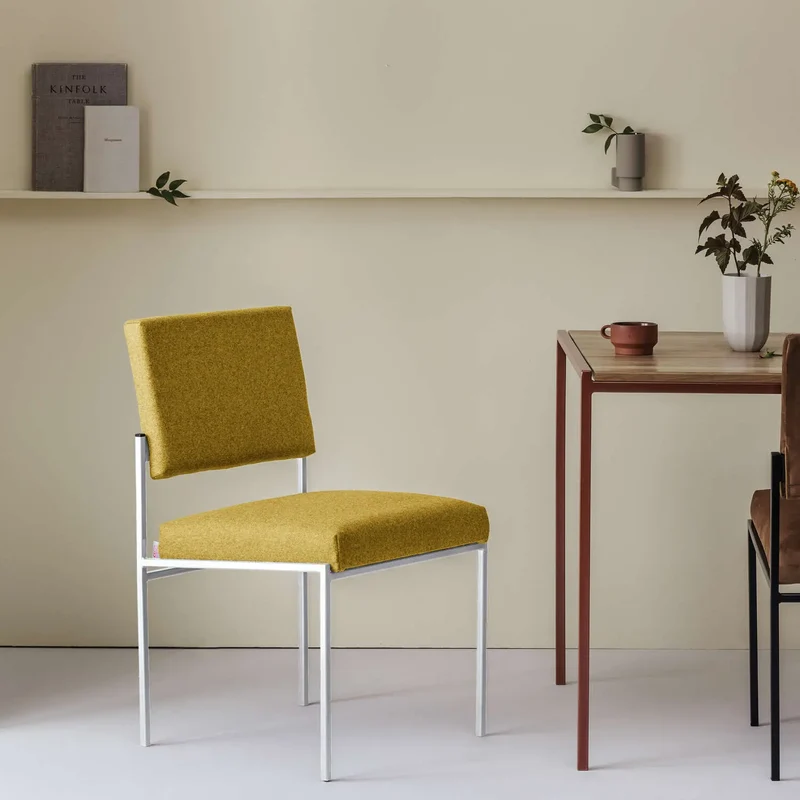 Cube Esstischstuhl - Wool Line