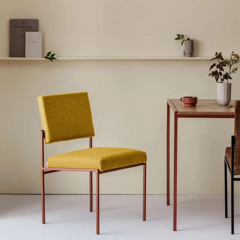 Cube Esstischstuhl - Wool Line