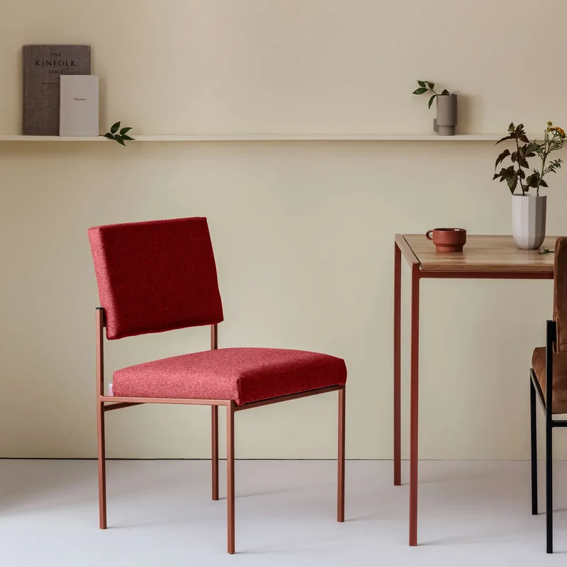 Cube Esstischstuhl - Wool Line