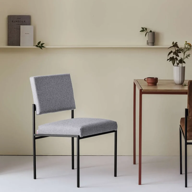 Cube Esstischstuhl - Wool Line
