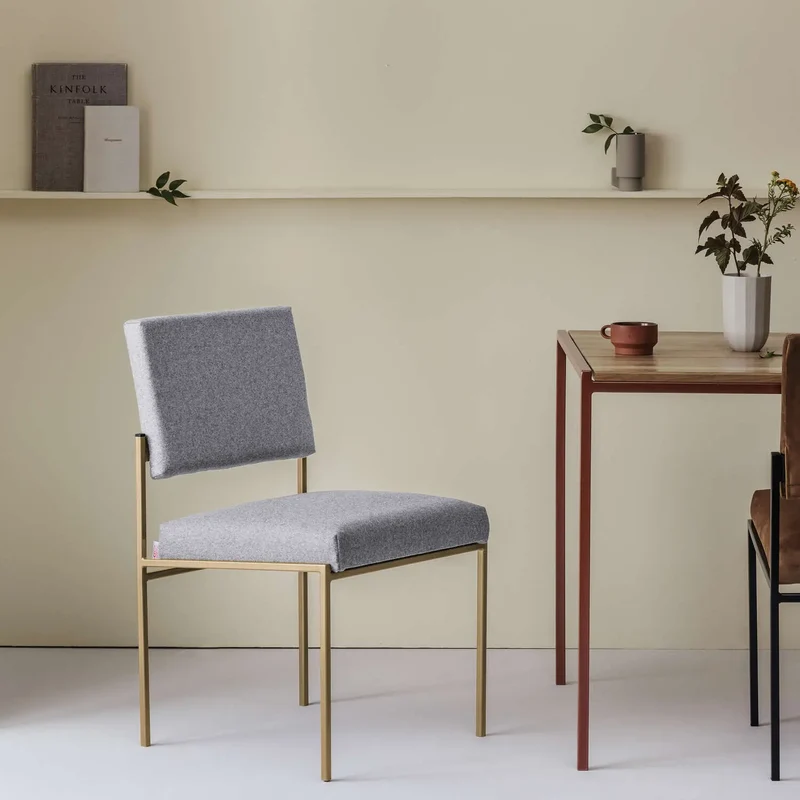 Cube Esstischstuhl - Wool Line