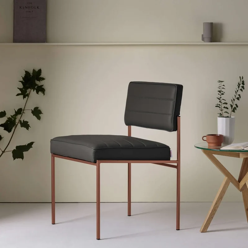 Cube Stuhl 55 - Leder Premium