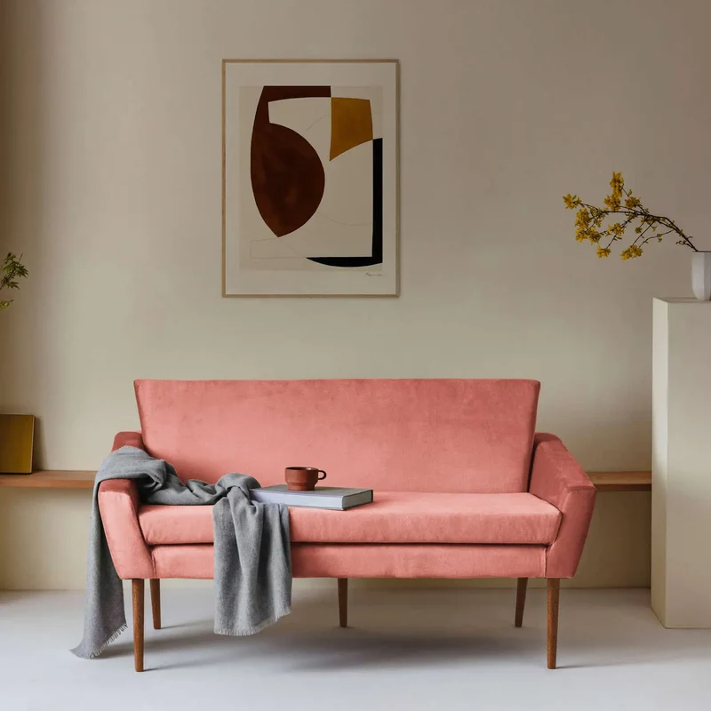 Supernova 2er Sofa - Velvet Line