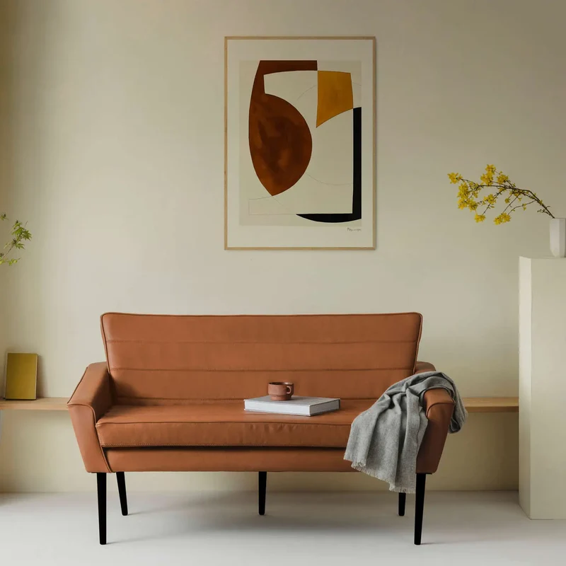 Supernova 2er Sofa - Leder Premium