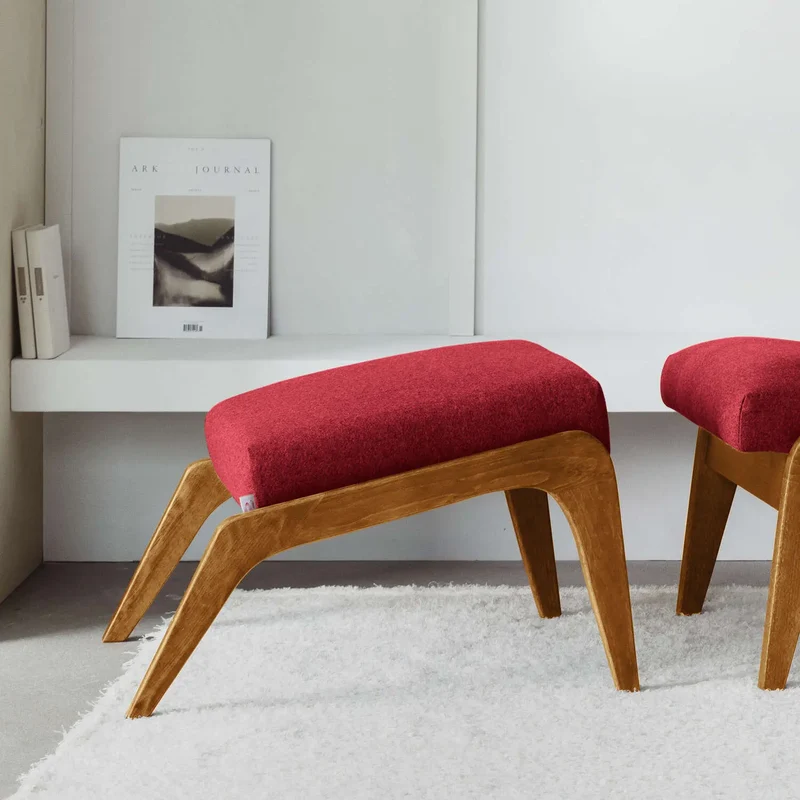 Apollo Fußhocker - Wool Line