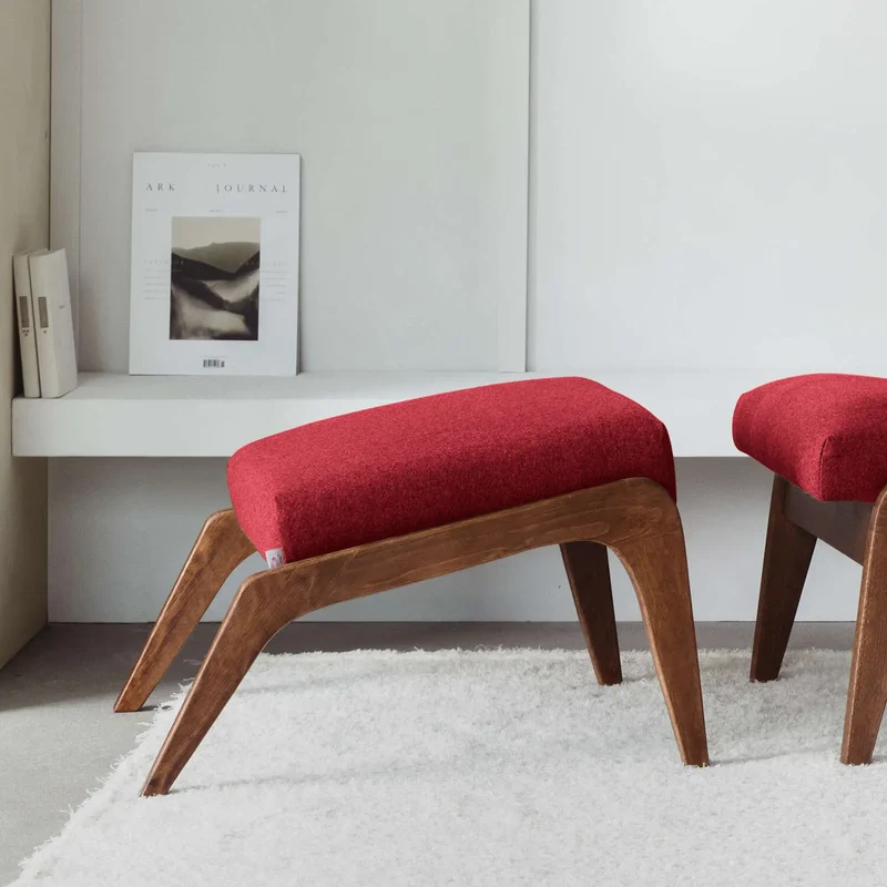 Apollo Fußhocker - Wool Line