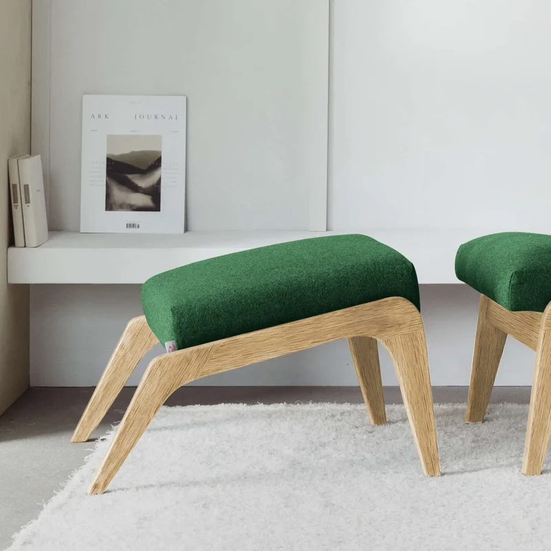 Apollo Fußhocker - Wool Line