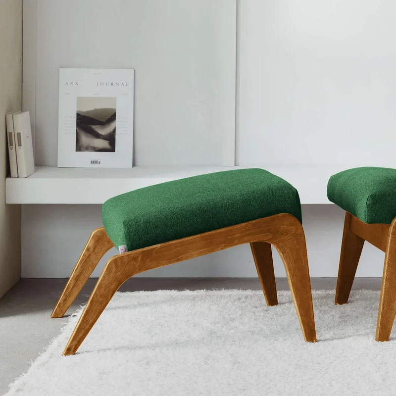 Apollo Fußhocker - Wool Line