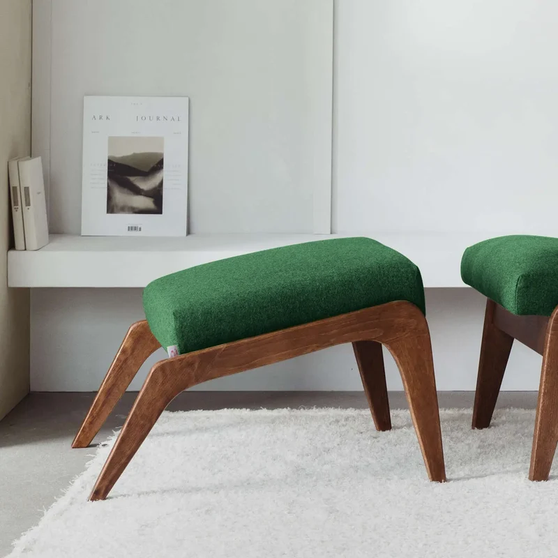 Apollo Fußhocker - Wool Line