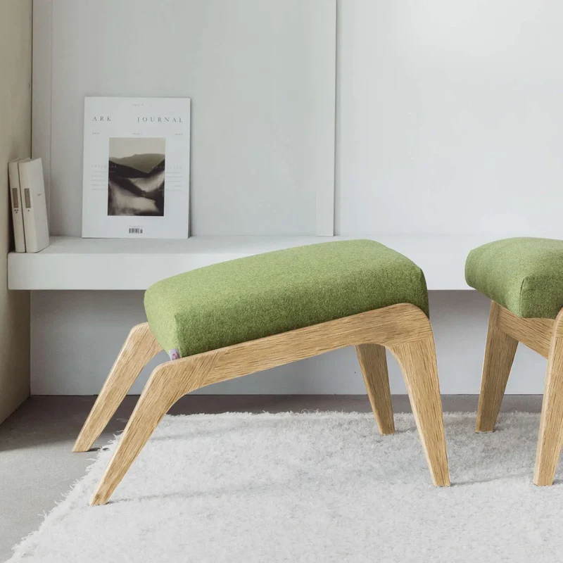 Apollo Fußhocker - Wool Line