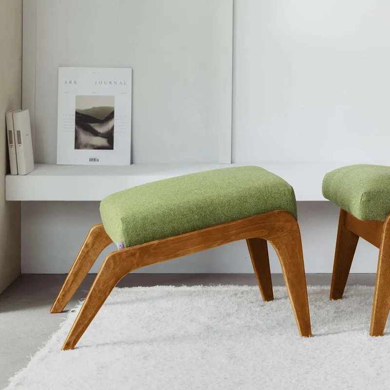 Apollo Fußhocker - Wool Line