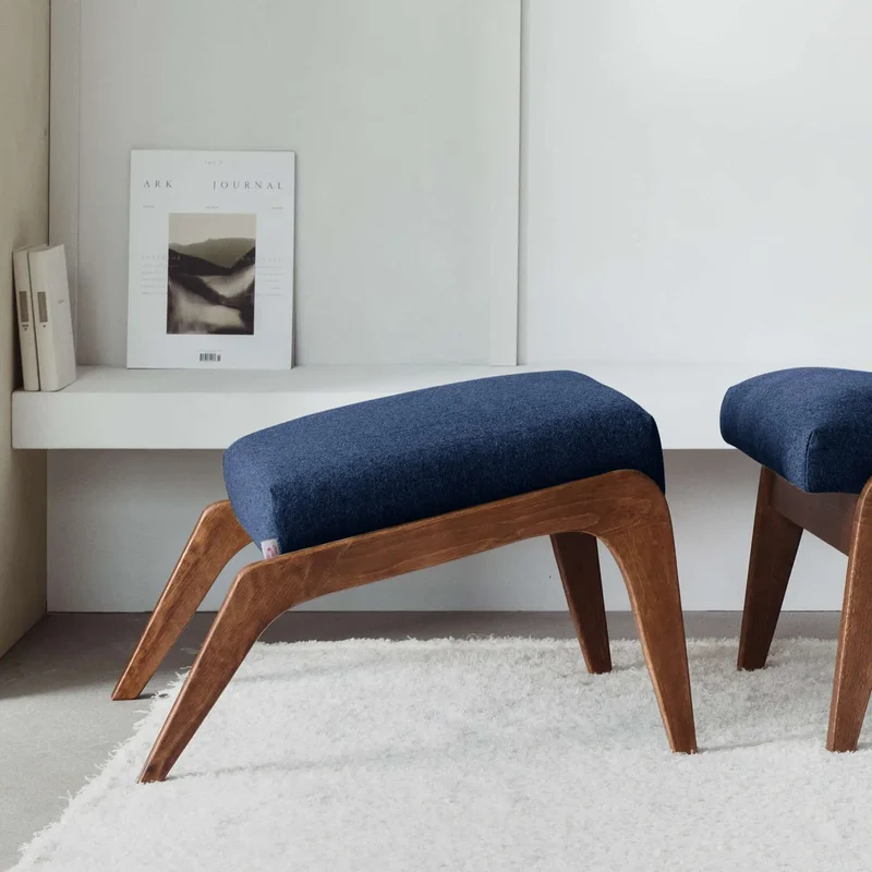 Apollo Fußhocker - Wool Line