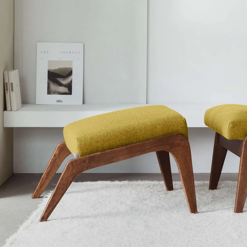 Apollo Fußhocker - Wool Line