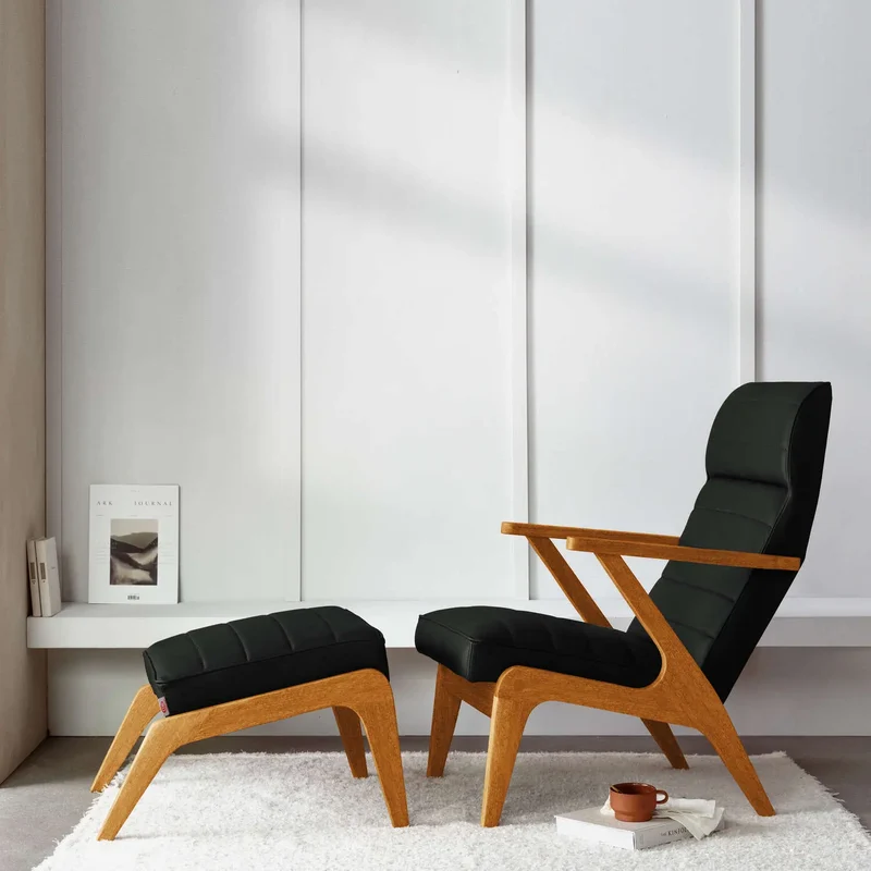 Apollo Lounge Sessel - Leder Premium