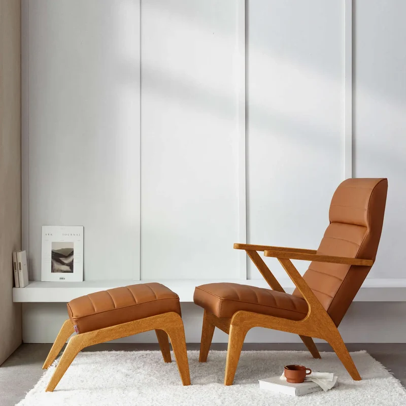 Apollo Lounge Sessel - Leder Premium