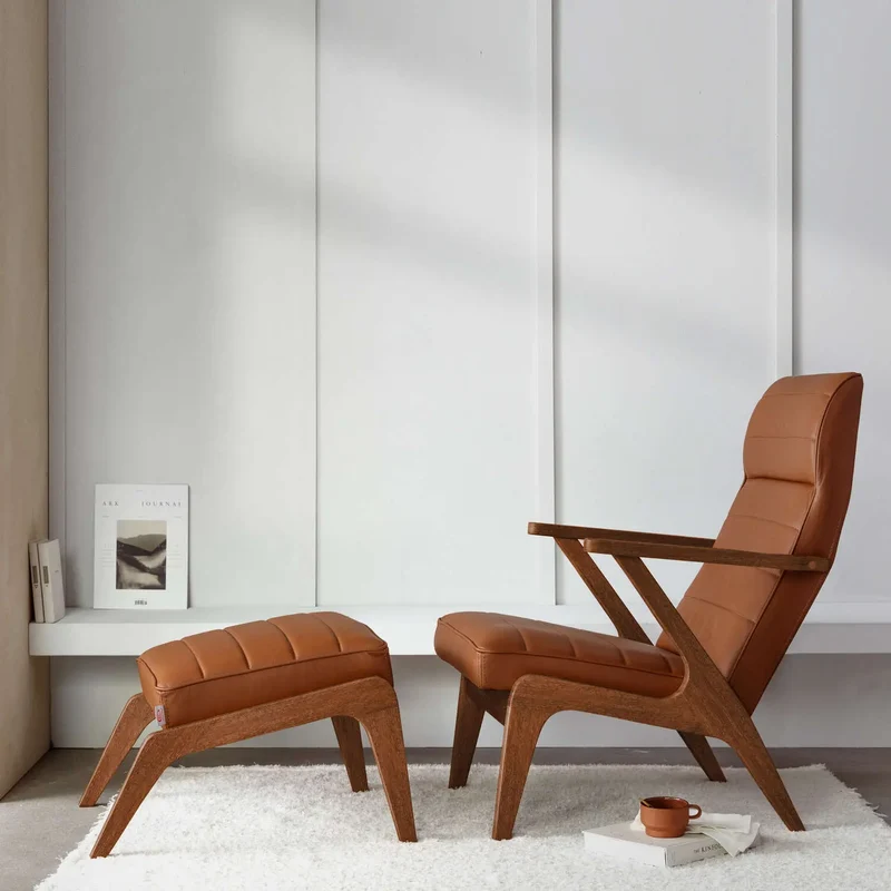 Apollo Lounge Sessel - Leder