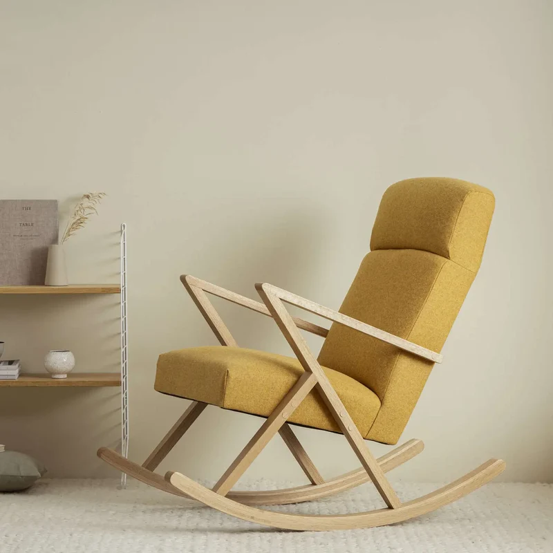 Retrostar Lounge Schaukelsessel - Wool Line