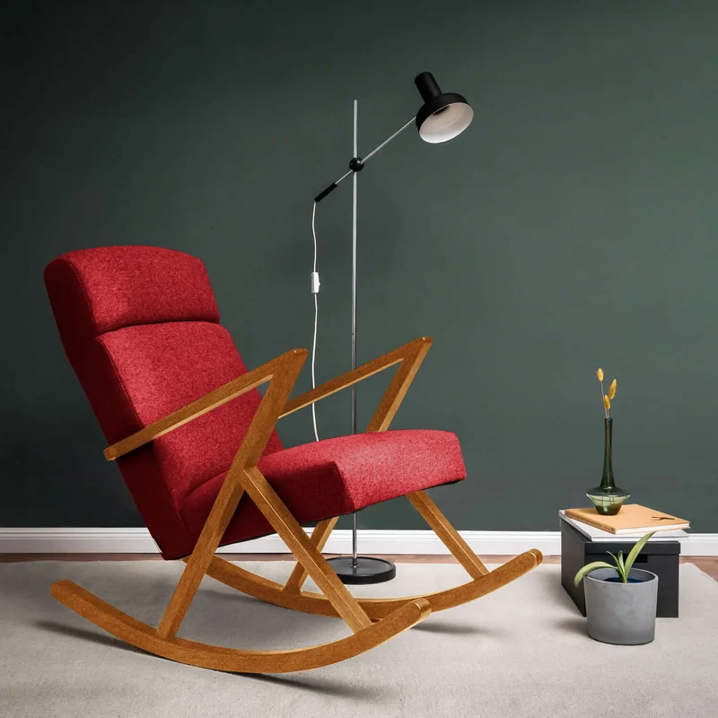 Retrostar Lounge Schaukelsessel - Wool Line