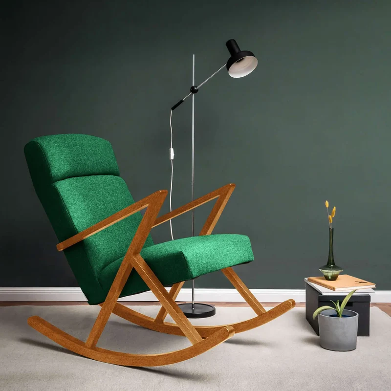 Retrostar Lounge Schaukelsessel - Wool Line