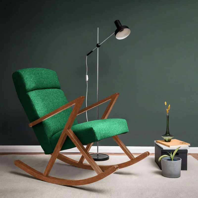 Retrostar Lounge Schaukelsessel - Wool Line