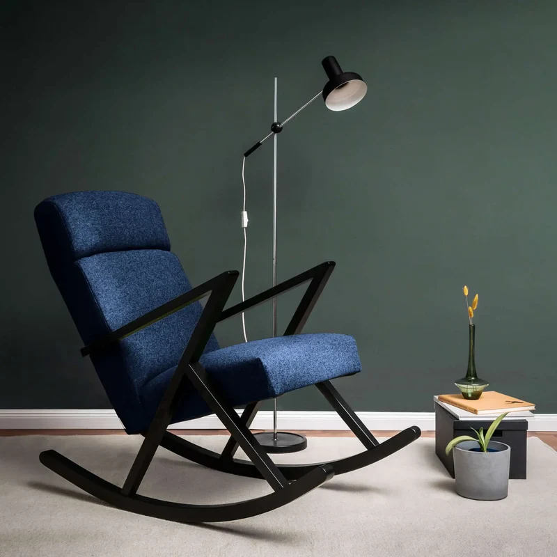 Retrostar Lounge Schaukelsessel - Wool Line
