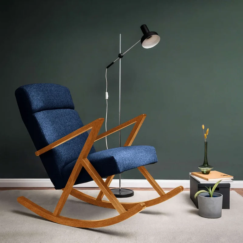 Retrostar Lounge Schaukelsessel - Wool Line