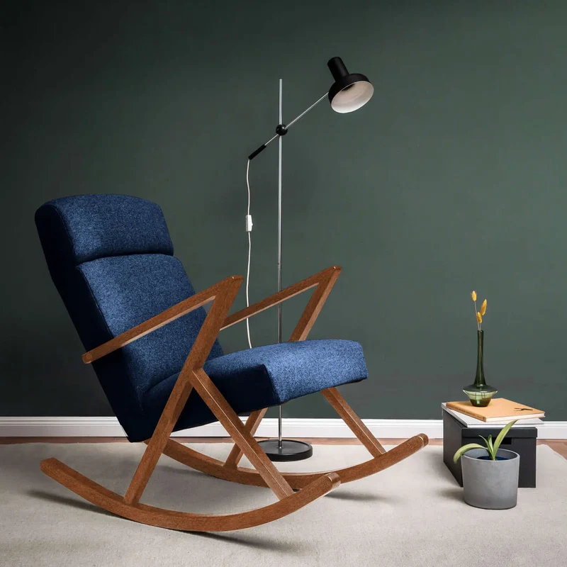 Retrostar Lounge Schaukelsessel - Wool Line