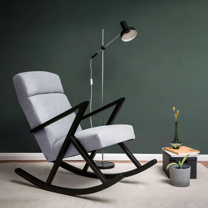 Retrostar Lounge Schaukelsessel - Wool Line