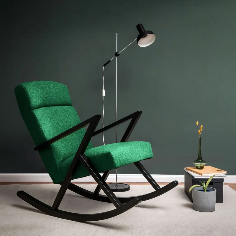 Retrostar Lounge Schaukelsessel - Wool Line