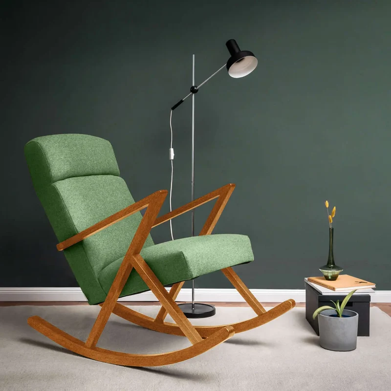 Retrostar Lounge Schaukelsessel - Wool Line