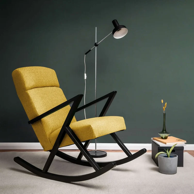 Retrostar Lounge Schaukelsessel - Wool Line