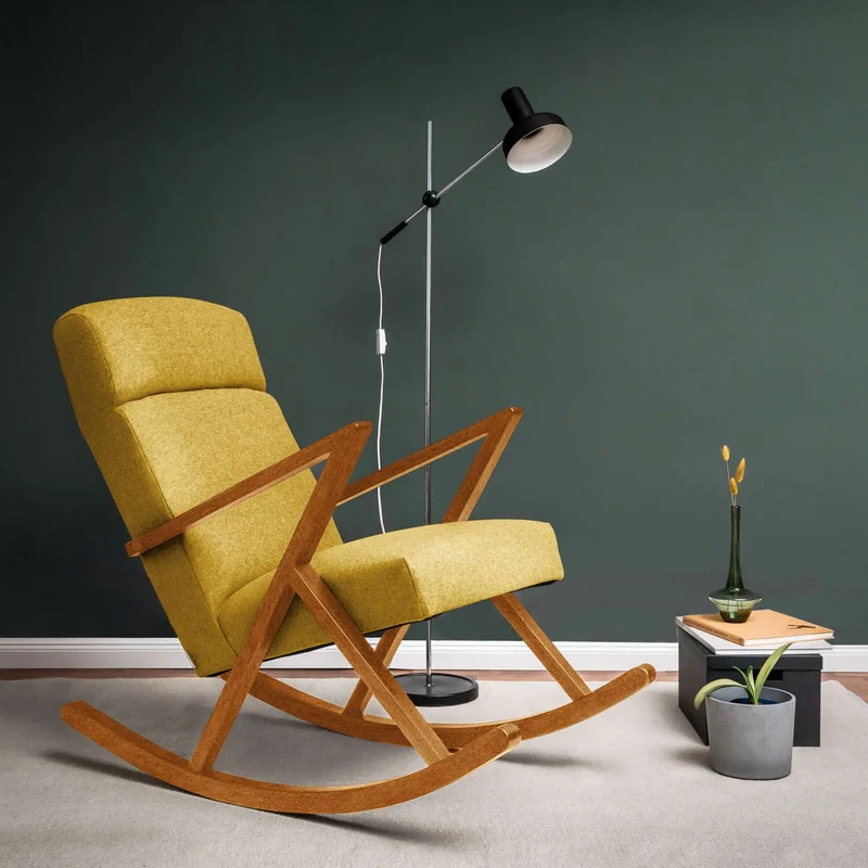 Retrostar Lounge Schaukelsessel - Wool Line