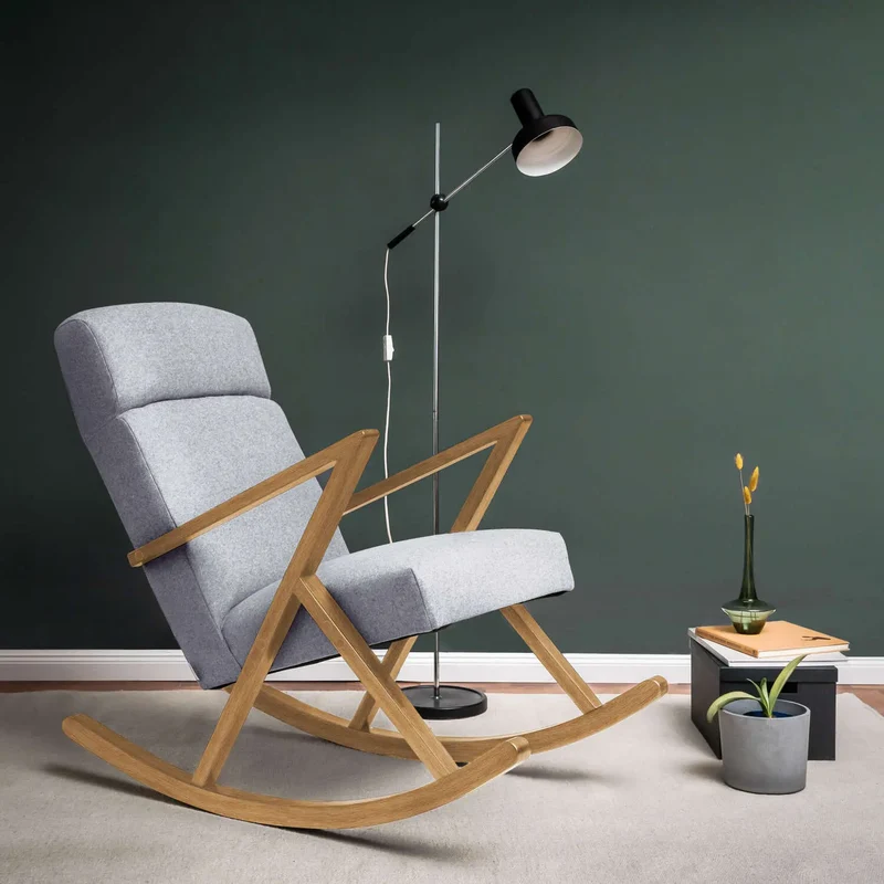 Retrostar Lounge Schaukelsessel - Wool Line