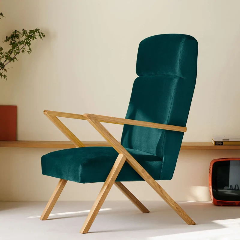 Retrostar Lounge Sessel - Velvet Line