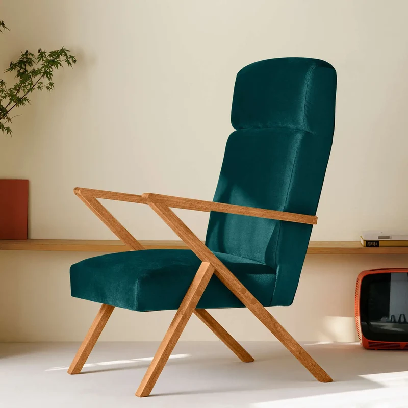 Retrostar Lounge Sessel - Velvet Line