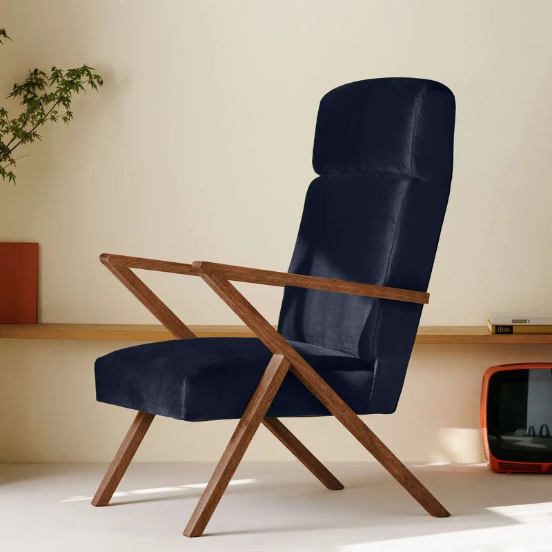 Retrostar Lounge Sessel - Velvet Line