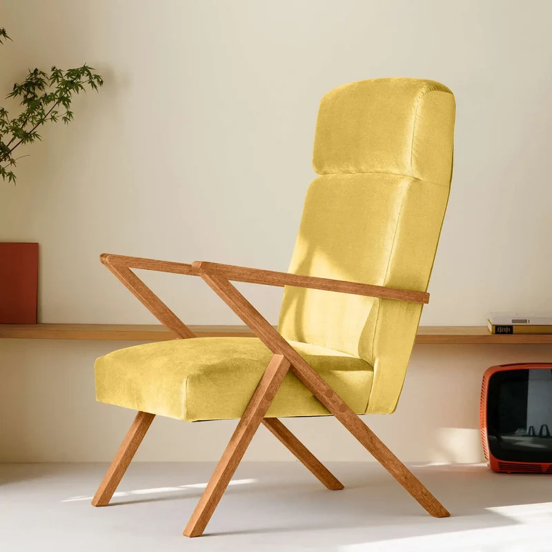 Retrostar Lounge Sessel - Velvet Line