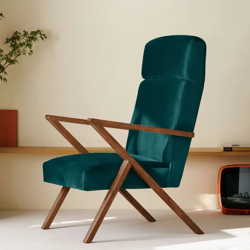 Retrostar Lounge Sessel - Velvet Line