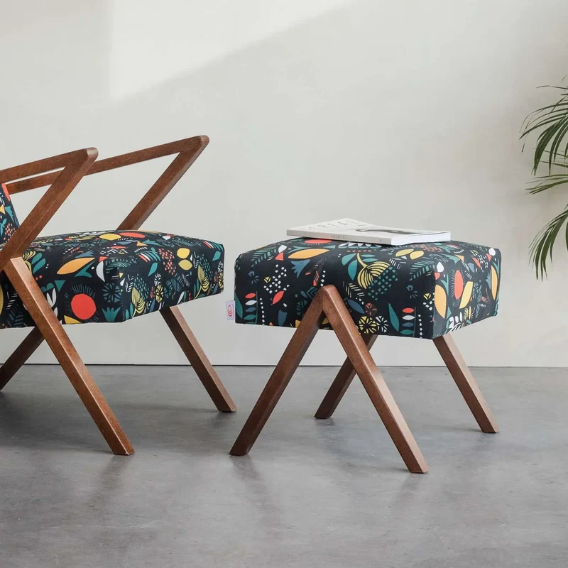 Retrostar Fußhocker - Rumble in the Jungle